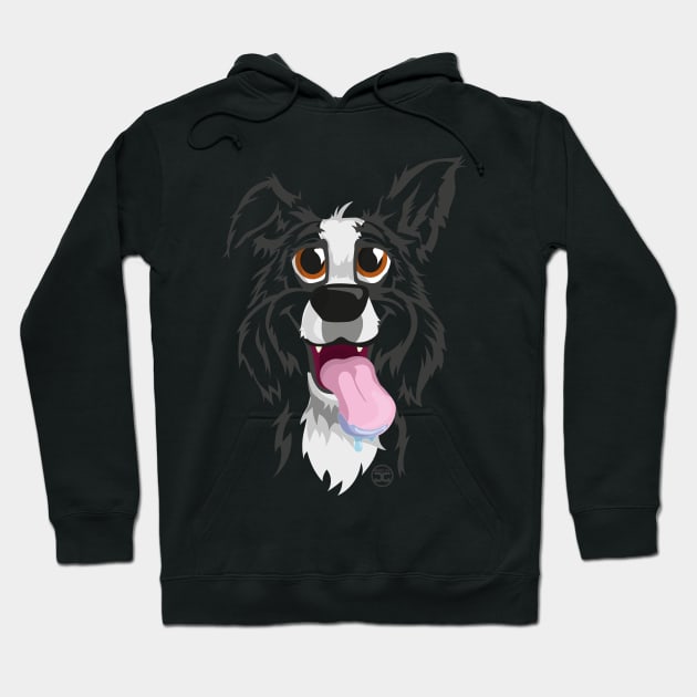 Another Funny Border Collie Hoodie by DoggyGraphics